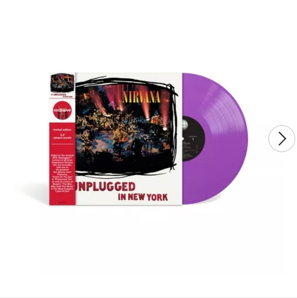Nirvana Unplugged Target Exclusive Vinyl by Nirvana